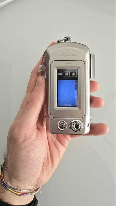 Camara compacta Toshiba pdr-30 funcionante, testada, completa, rara.