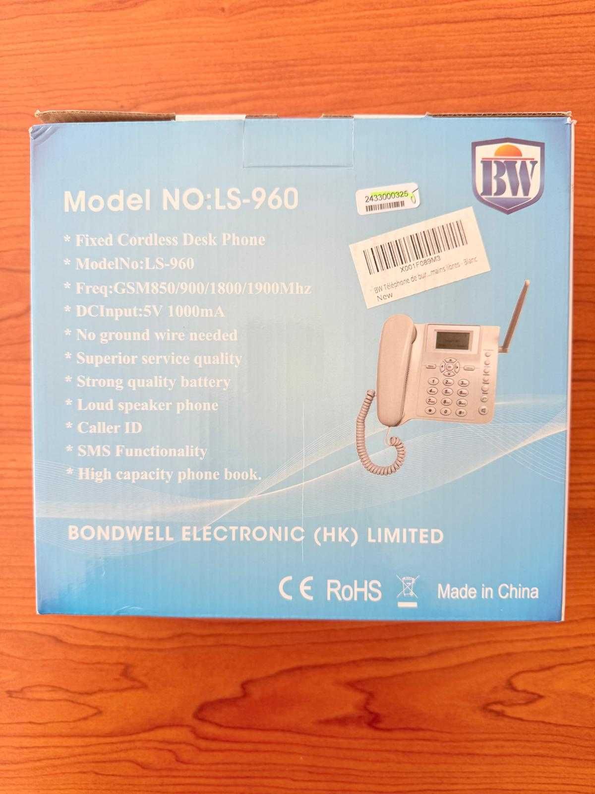 Telefone Fixo Portátil - Modelo LS-960