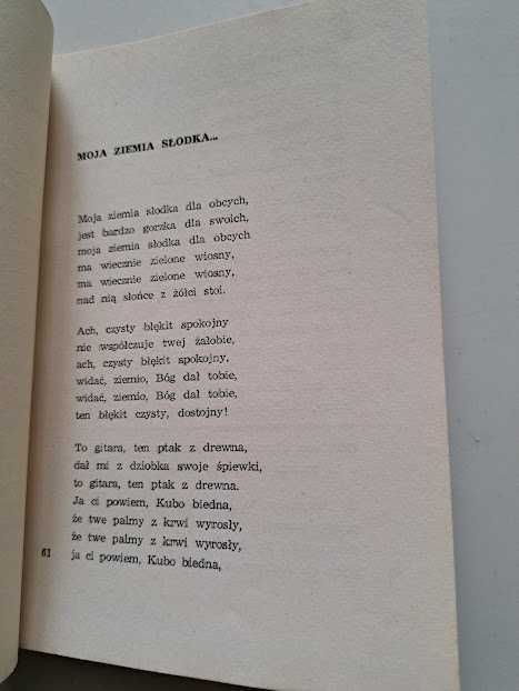 Guillen. Poezje wybrane. 1969. Seria „Pegaz”.