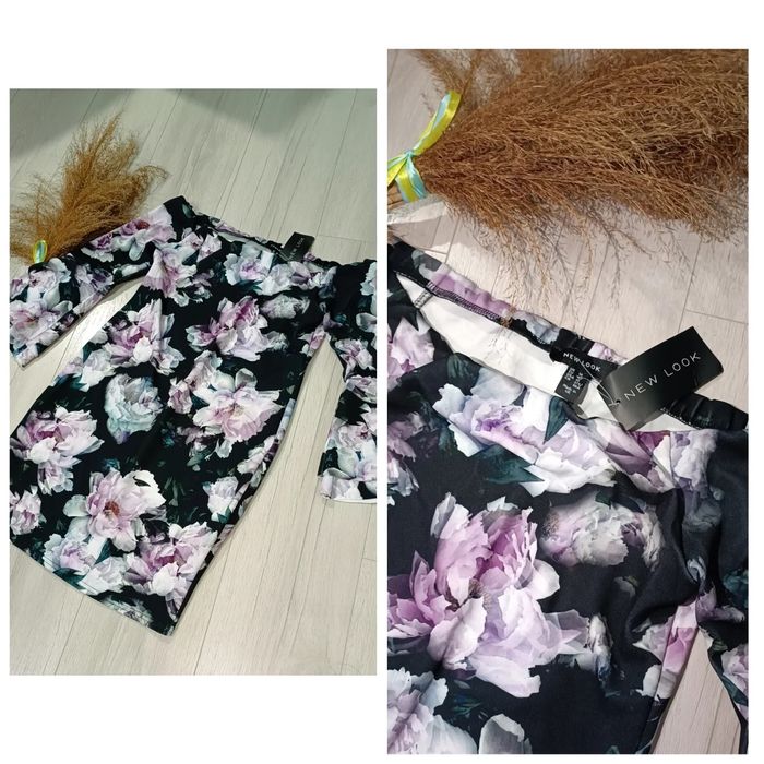 Плаття сукня платье в квітковий принт