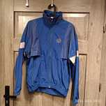 Bluza dres kresz PRL cresh granatowa niebieska odblaskowa S dresowa
