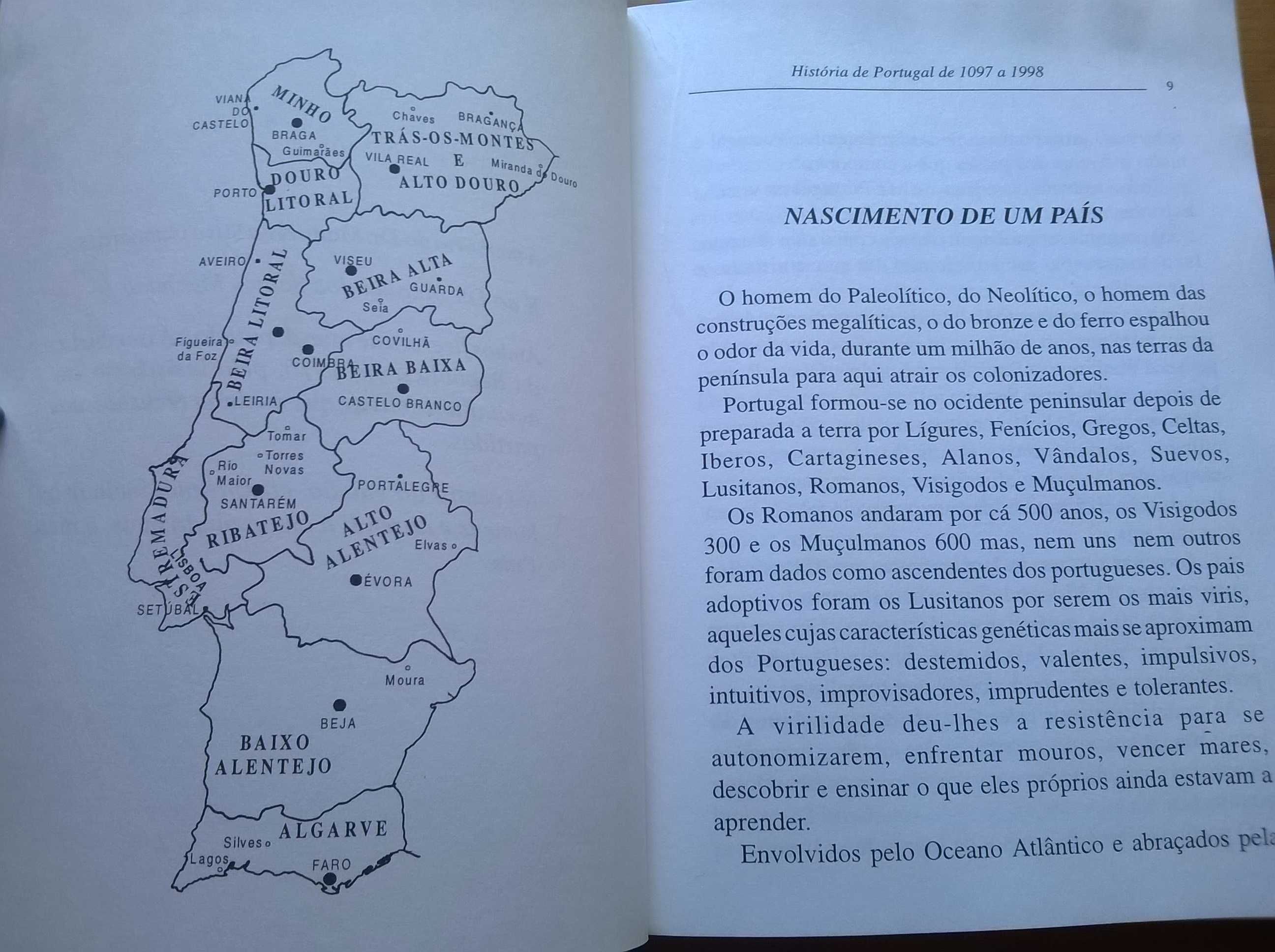 História de Portugal 1097 a 1998 - Cunha Simões
