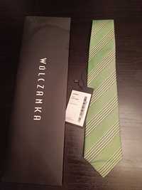 Krawat jedwabny Wólczanka na prezent