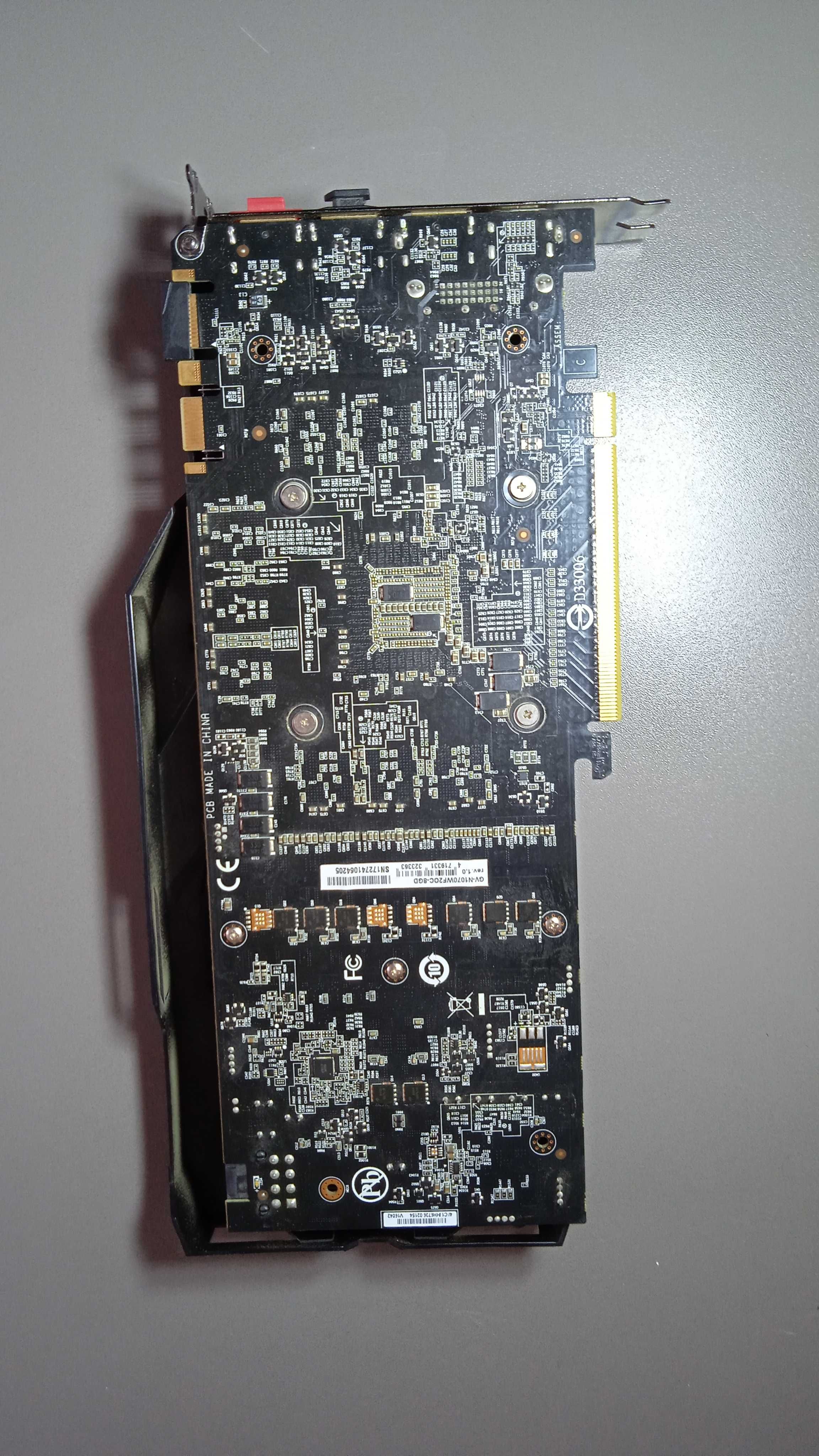 Gigabyte GeForce GTX 1070 WindForce II OC 8GB GDDR5