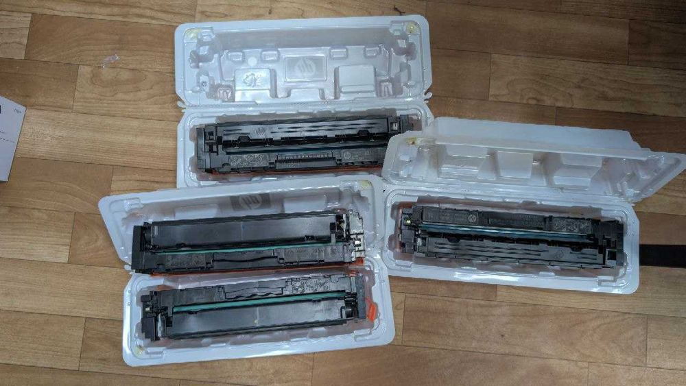 Картриджі HP 203A, 203X, 30A, 30X Оригінал, Порожні (CF540A-CF543A)