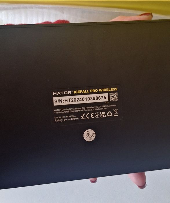 Клавіатура Hator Icefall Pro