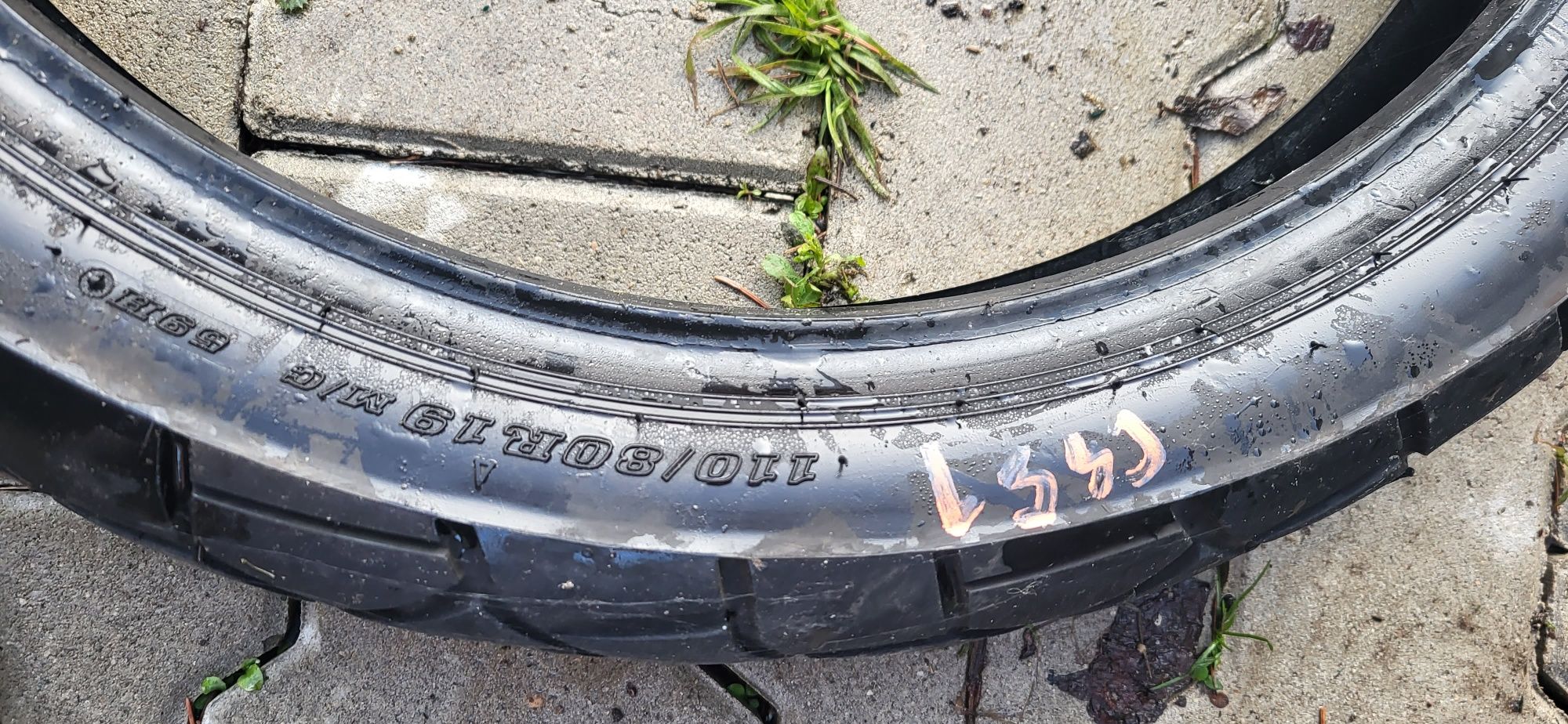 Opona nr c450 trial max mixtur dunlop 110/90-19