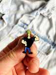 Metalowa przypinka cartoon network johny bravo