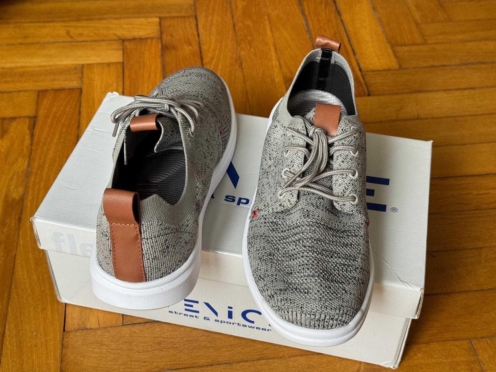 Trampki Sneakersy Nowe buty Deichmann męskie szare Venice