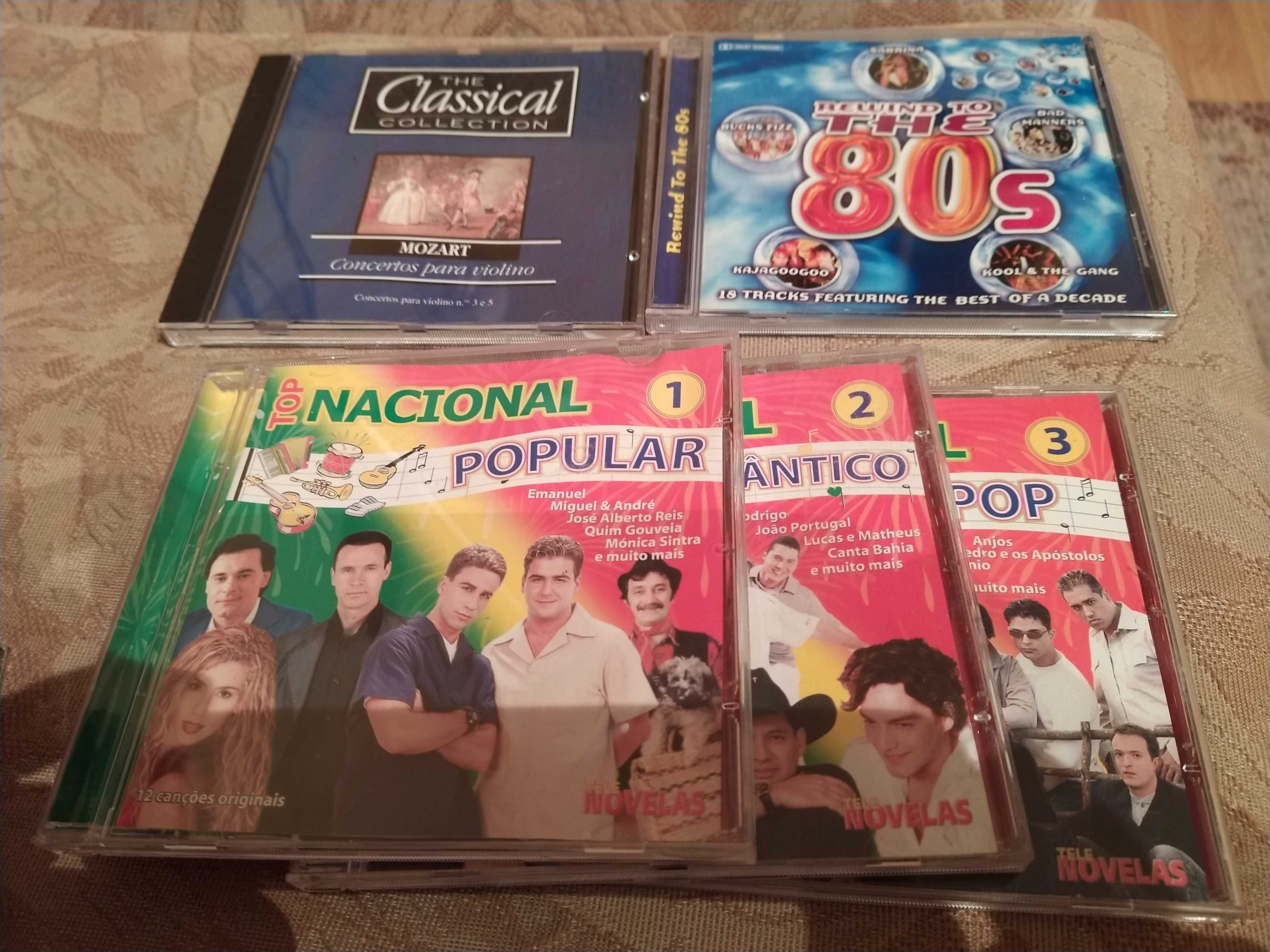 CDs originais coleções completas