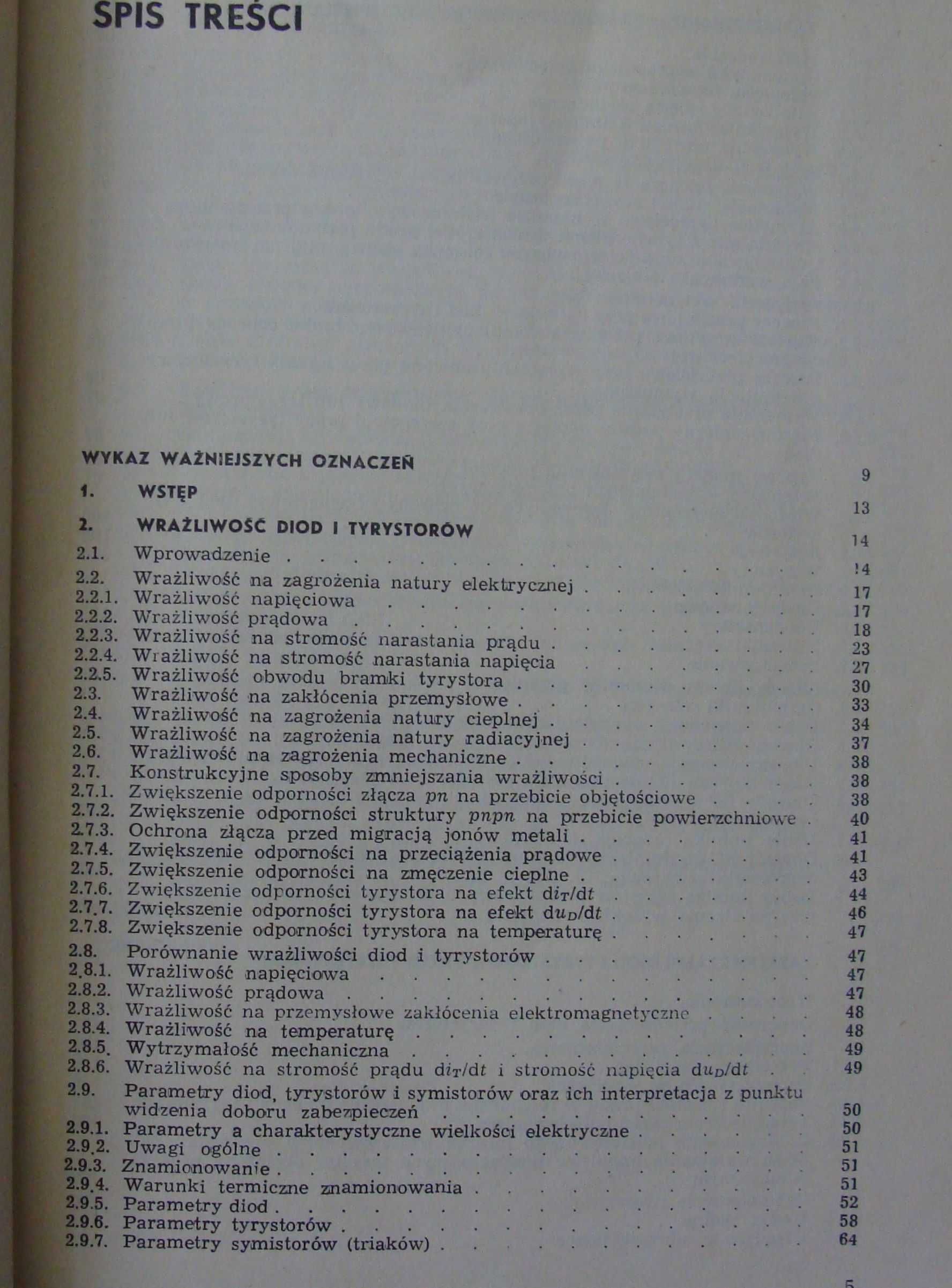 Książka " Zabezpieczenia diod i tranzystorów".