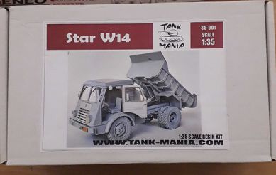 Tank Mania ciężarówka Star W14 do sklejenia