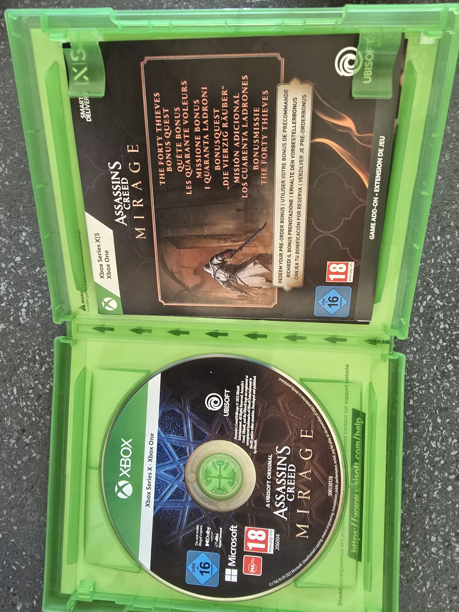 Assassin's Creed Mirage xbox one wersja PL