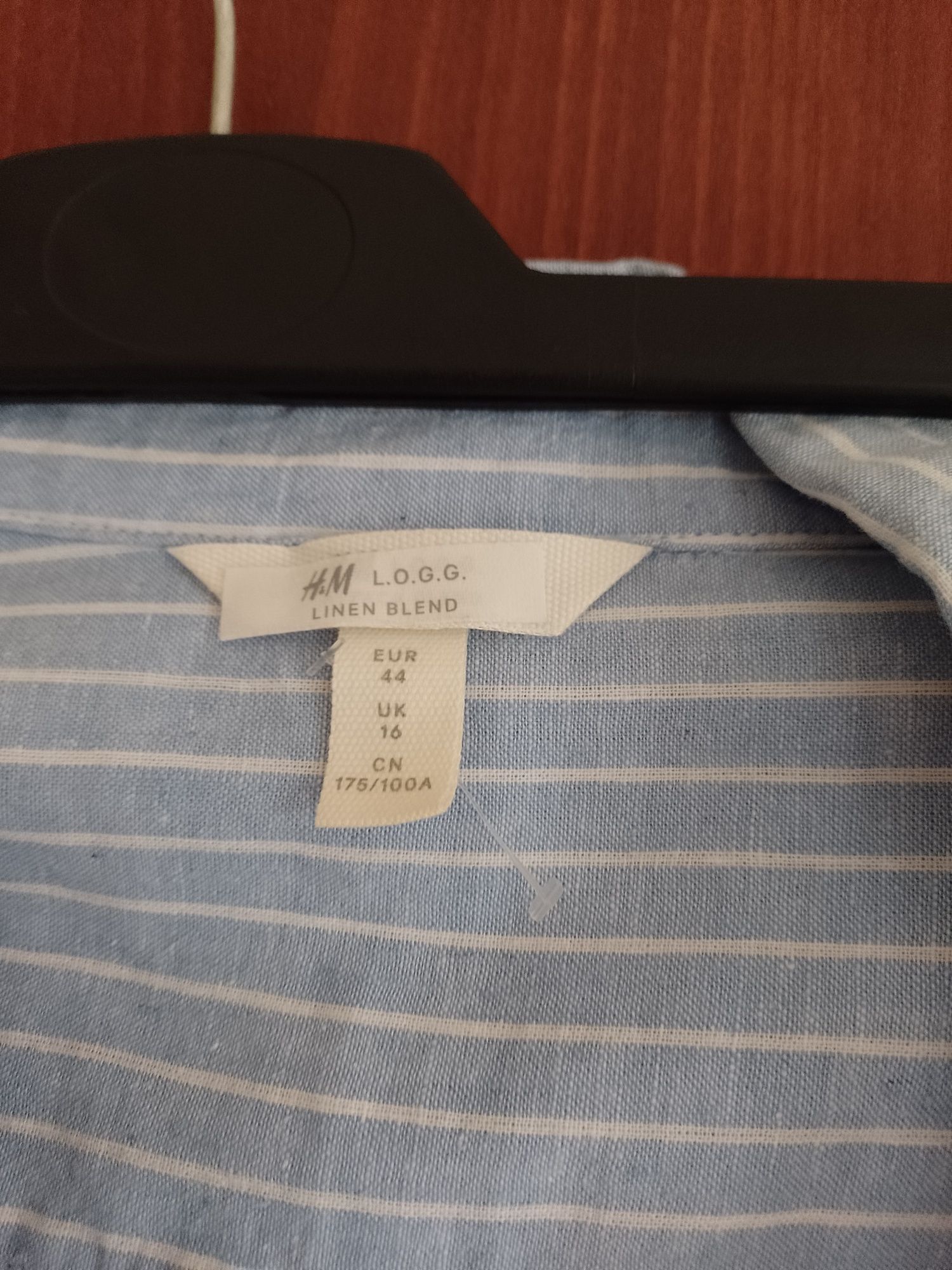 Sukienka letnia lato midi len H&M