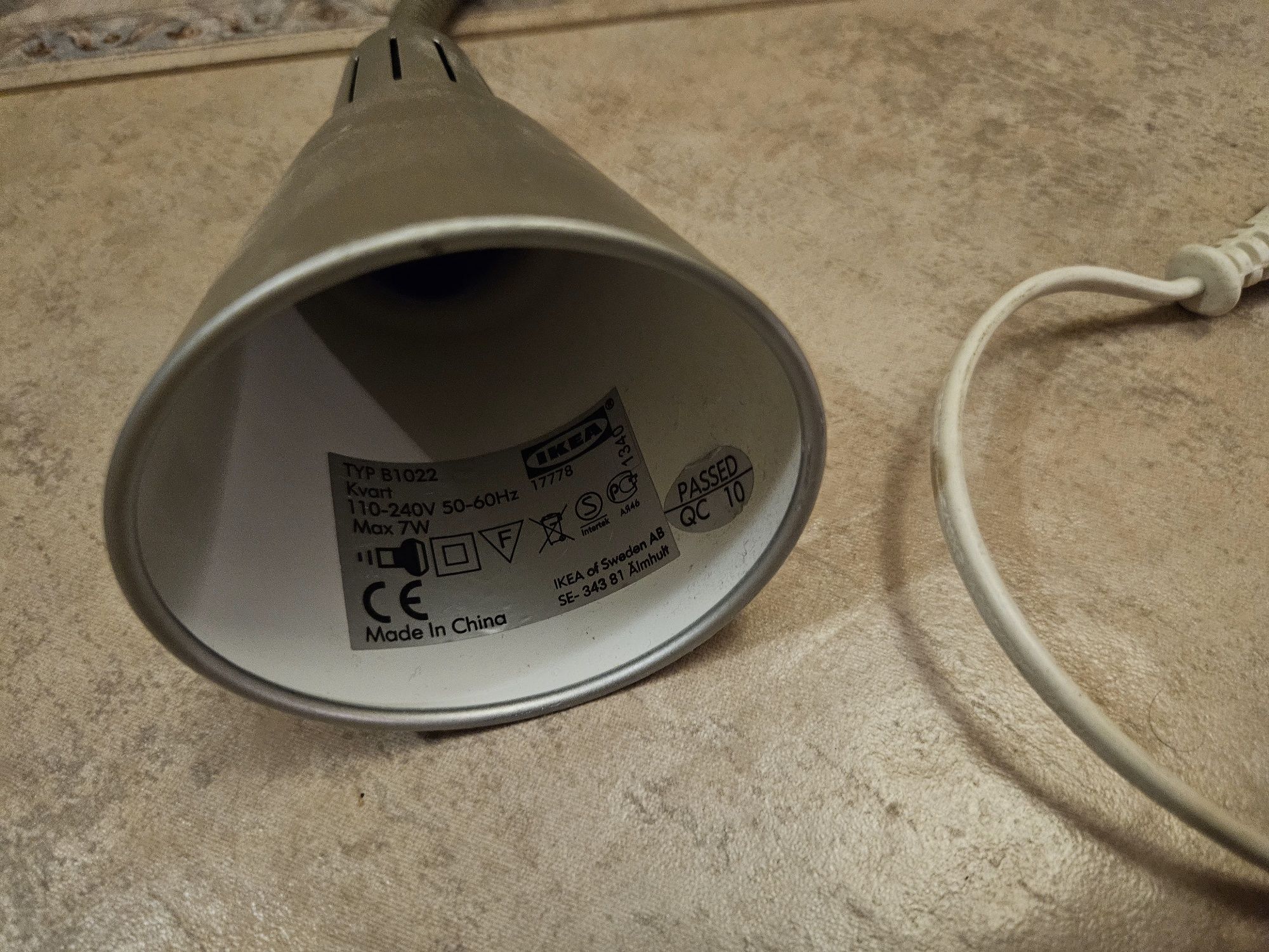 Lampa na biurko kompletna