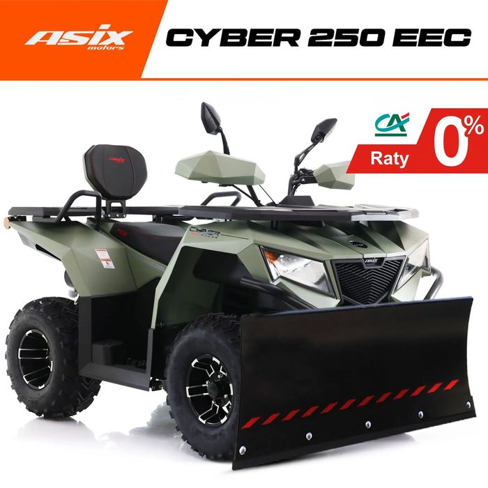 ASIX Inny Quad ASIX CYBER 250 homologacja WSPOMAGANIE transport +gratisy