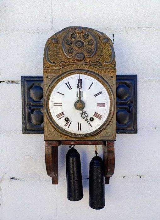 Relógio de pêndulo francês século XIX