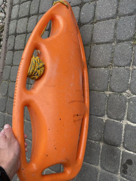 Deska asekuracyjna ratownicza pływacka