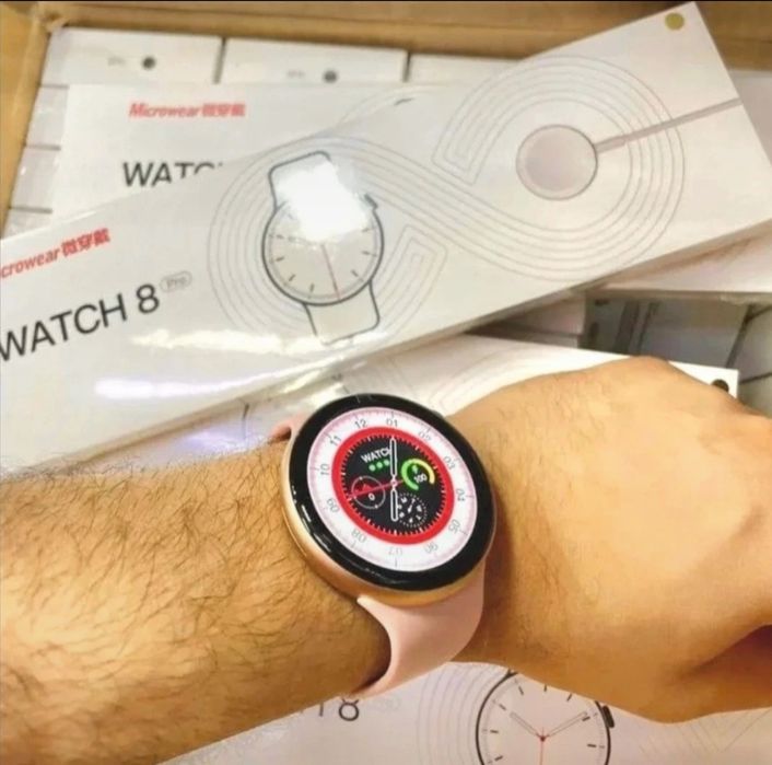 Smartwatch Feminino Redondo Watch Pro 8