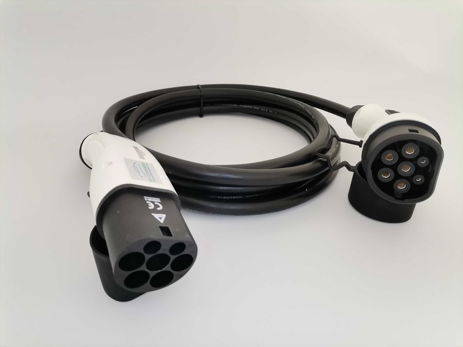 CABO MENNEKES TYPE 2 - TYPE 2 32A (1/3 FASES) PARA ELÉCTRICOS/HÍBRIDOS