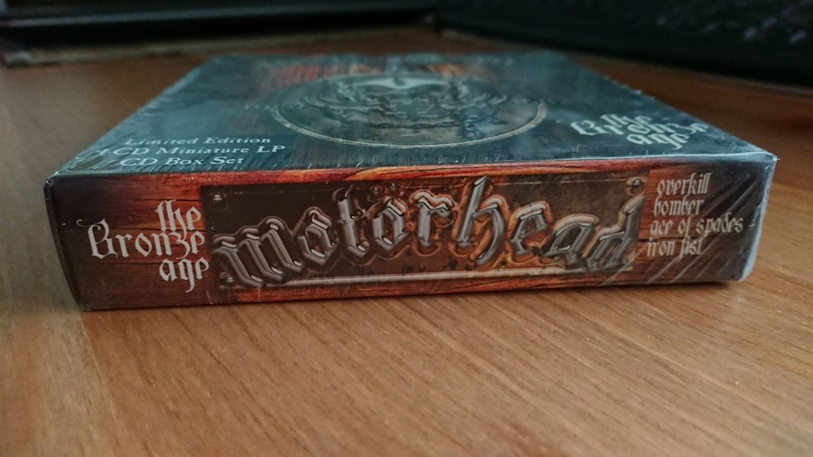Motörhead The Bronze Age (1979|1982) BOX Set *NOWY* 2002 Folia UNIKAT