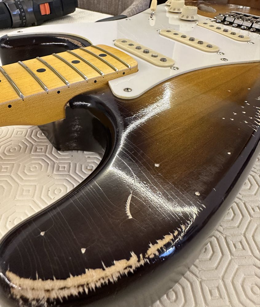Stratocaster custom 1954 relic