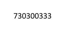 7.3.3.3.0.0.3.3.3 Złoty numer