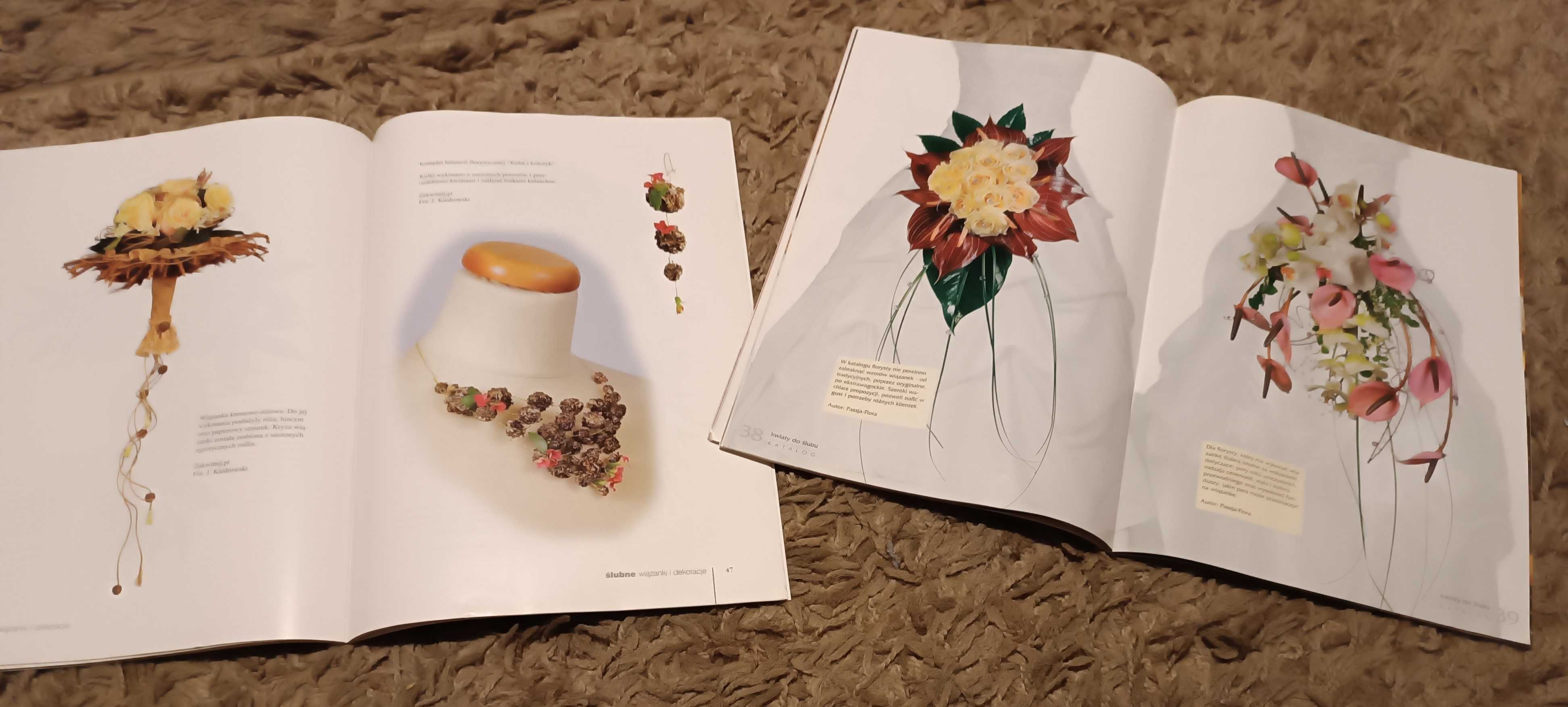 ŚLUB - kwiaty i dekoracje do Ślubu - zestaw czasopism