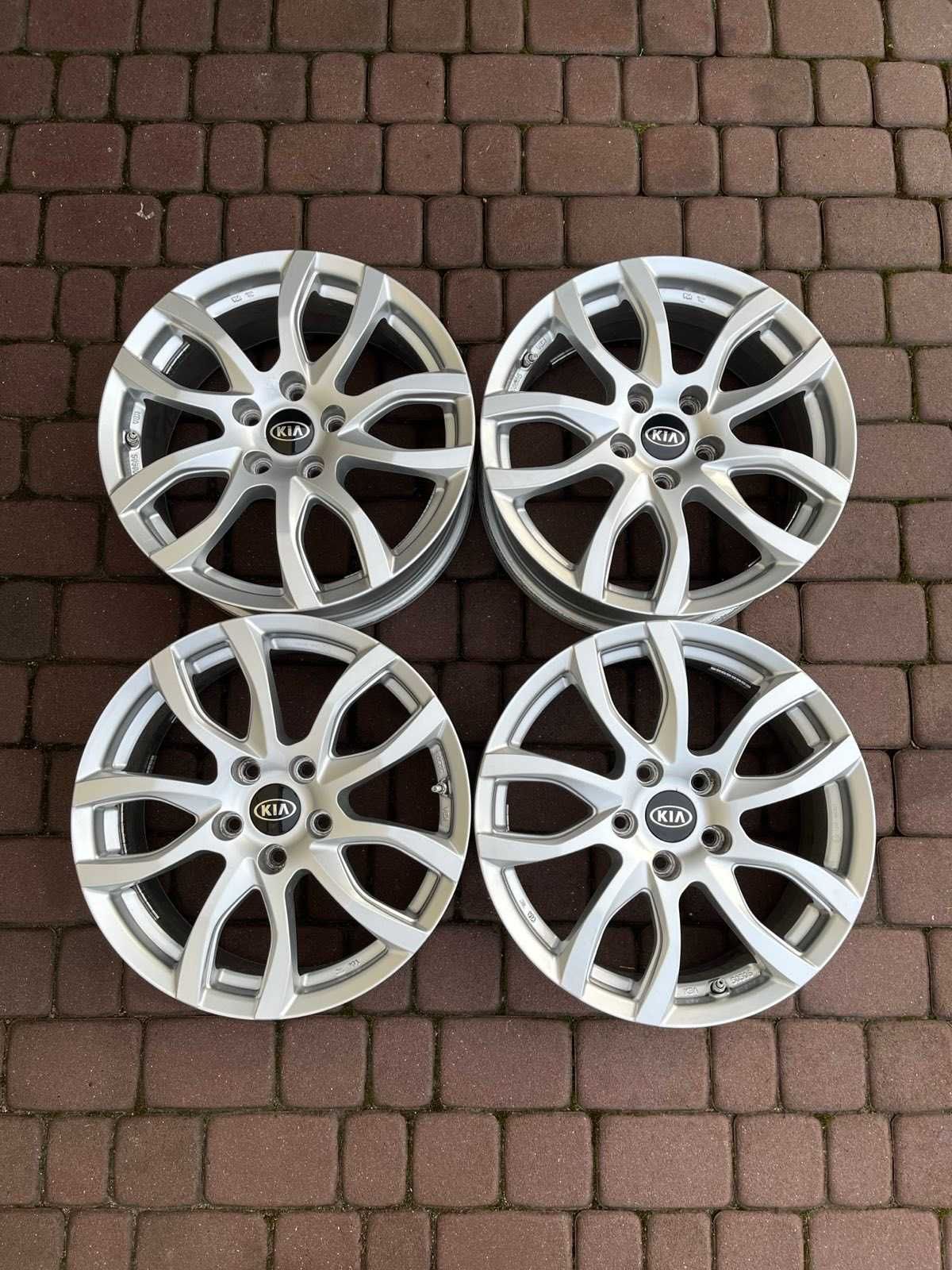 Alufelgi Kia 5x114,3 17 cali CZUJNIKI Sportage Ceed Optima Sorento