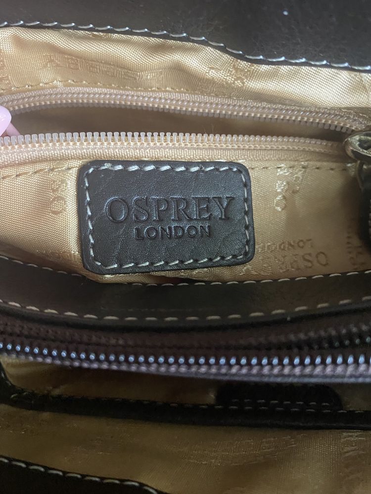 Skórzana torebka Osprey London