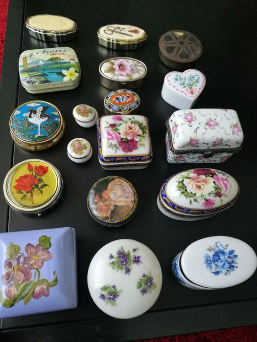 Caixinhas em porcelana