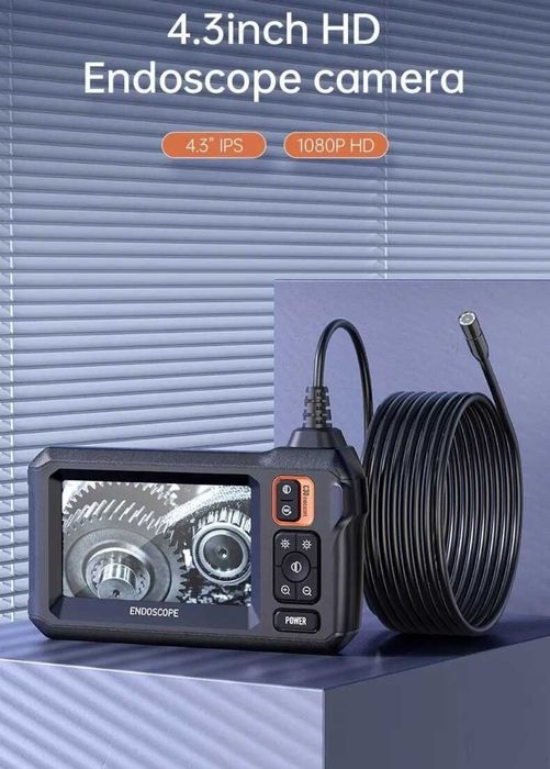 Kamera INSPEKCYJNA z ekranem 4.3  1m  LCD