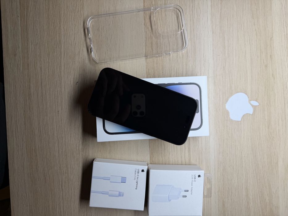 iPhone 14 Pro 128gb czarny bateria 100% komplet