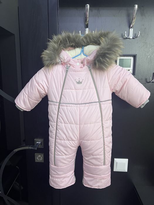 Комбез на овчине на девочку.