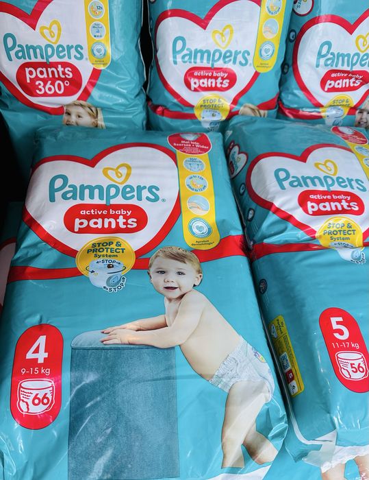 Трусики памперс pampers 4,5,6 щенячий патруль 5,6 підгузки памперси