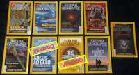 Conjunto 7 Revistas National Geographic 2001 a 2008 (e venda ind.)