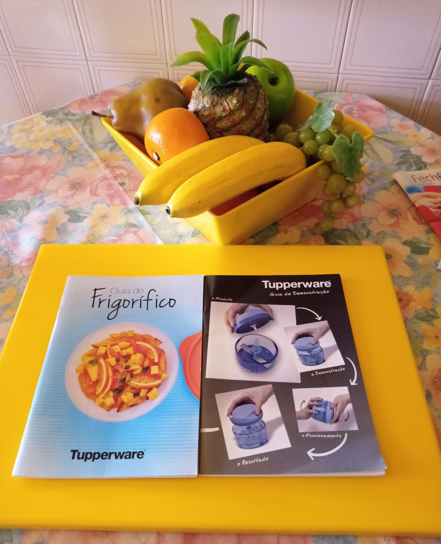 Livros de receitas e dicas Tupperware