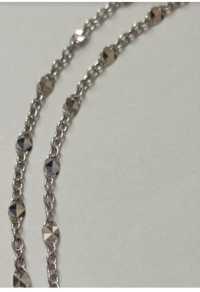 Ланцюжок срібло 925 зі вставками алмазного огранювання