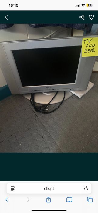Tv LED com comando