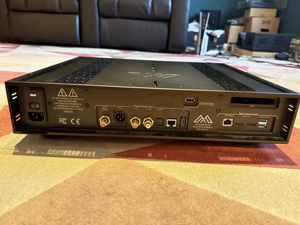 Streamer/server/reclock Antipodes K22 (G4)com garantia de mais 3 anos
