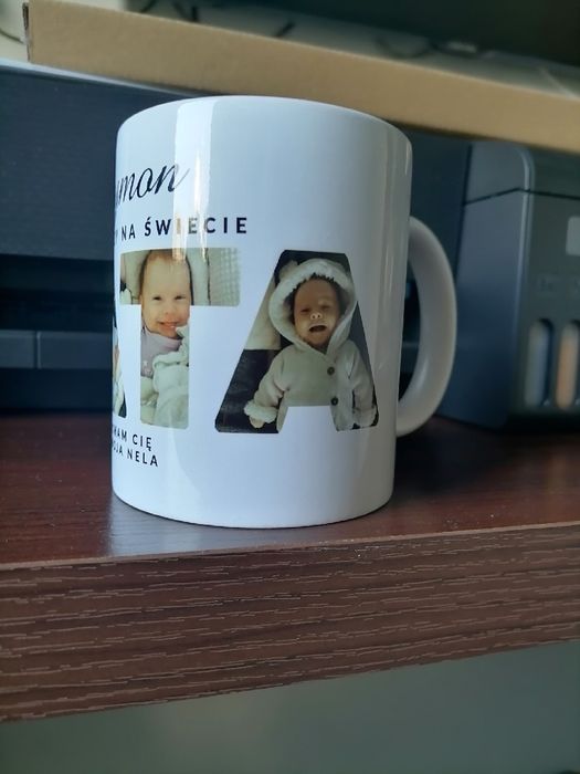 Kubek prezent na Dzień Taty Ojca w eleganckim kartoniku