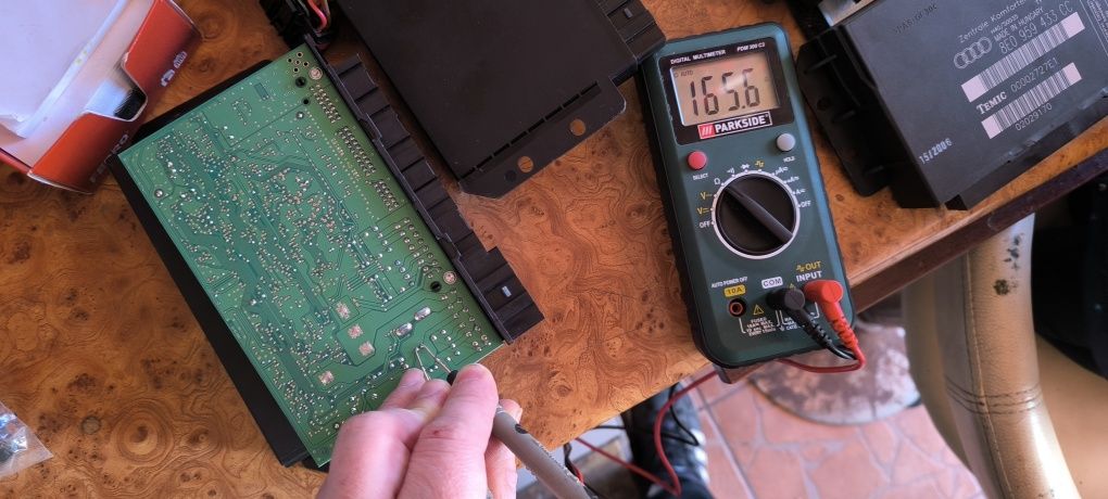 Moduł komfortu Doposażanie Diagnostyka Kodowanie Naprawa elektryki Aud