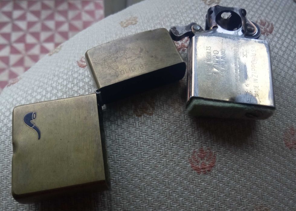 Rare Zippo 1999 Pipe Brass Limited Edition