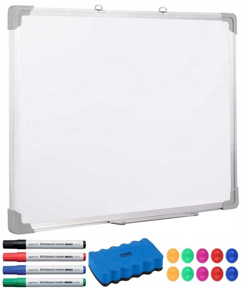 TABLICA MAGNETYCZNA Suchościeralna 40x60 + Gratisy