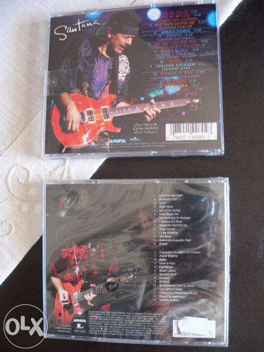 CD´s originais Santana NOVOS