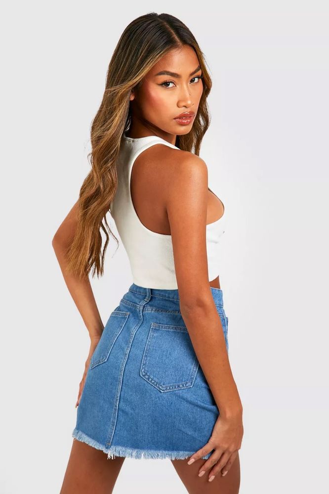 Спідниця Boohoo джинс р.38 S тренд2025