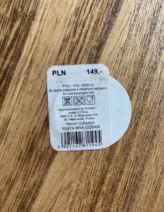 Baniak na nalewke, lemoniade