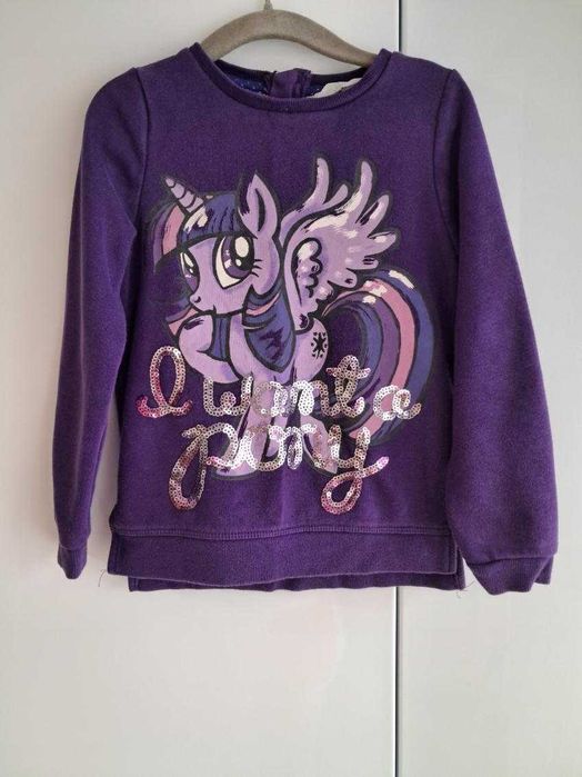 Nowość 2025:) bluza My Little Pony H&M roz 110/116