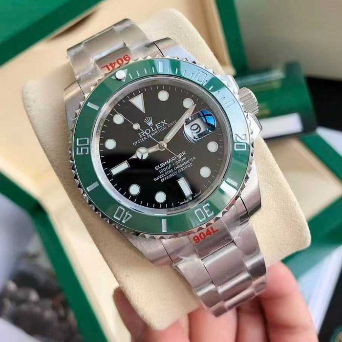 Nowy_Platyna_Czarny_Zegarek_Rolex_Submariner /Mechanizm