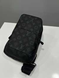 Мужская сумка через плечо Louis Vuitton/Чоловіча Барсетка луи виттон